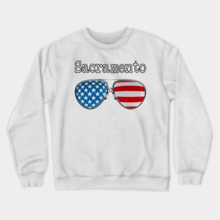 AMERICA PILOT GLASSES SACRAMENTO Crewneck Sweatshirt